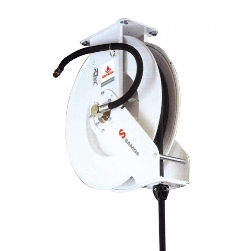 Alemlube 504150 1/2" Twin Pedestal Air & Water Hose Reel