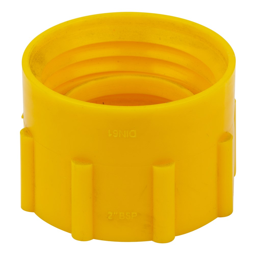 2" BSP Bung Adaptor - DIN61 (Yellow)