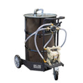 MOBILE OIL EVACUATION SYSTEM - with 4 way valve - Lubemate Diaphram Pump