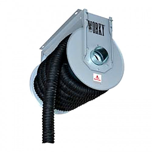 Alemlube GMR10010 Worky Spring Rewind Exhaust Extraction Hose Reel