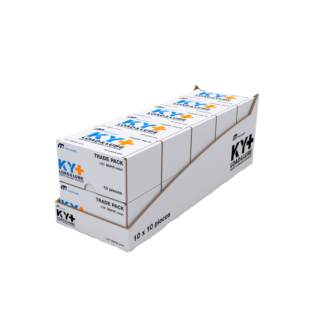 KY+ Safety Grease Coupler - BSP (Trade Pack - 100 Bare Units)