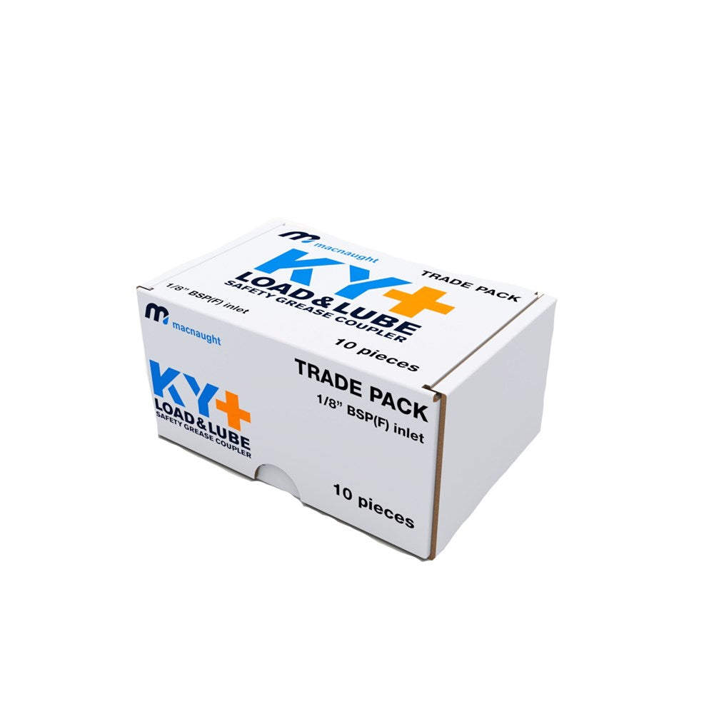 KY+ Safety Grease Coupler - BSP (Trade Pack - 10 Bare Units)