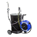 L-ARPD3 WITH RETRACTA OIL REEL DIGITAL OIL GUN & 205L DRUM TROLLEY