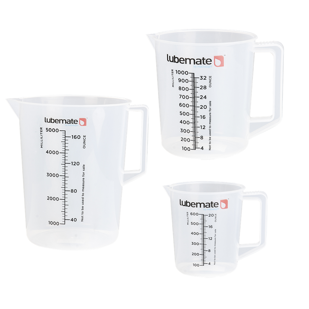 Lubemate Measuring Jug combo (5ltr, 1ltr, 600ml)