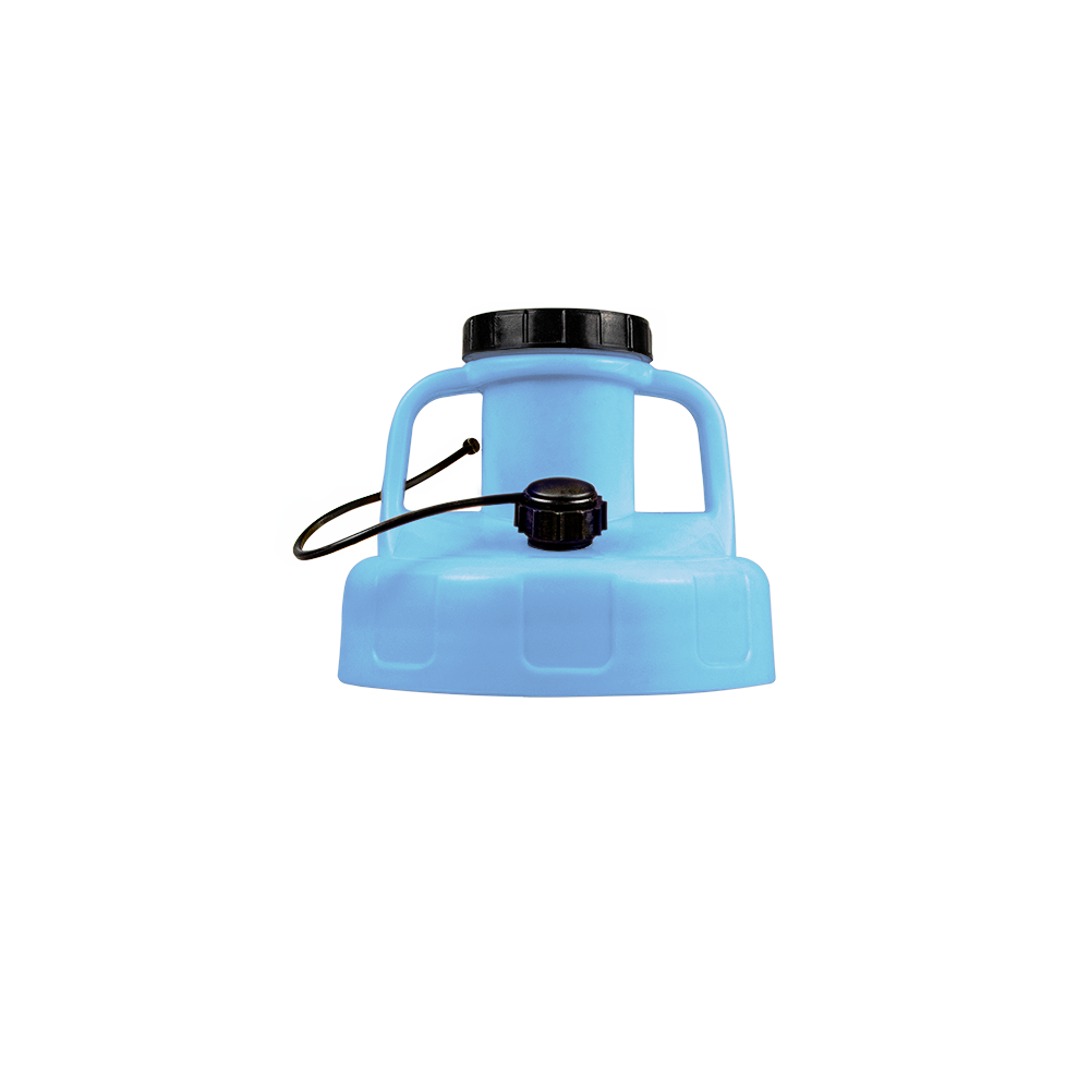 LUBEMATE OIL CAN UTILITY SPOUT LID - LIGHT BLUE