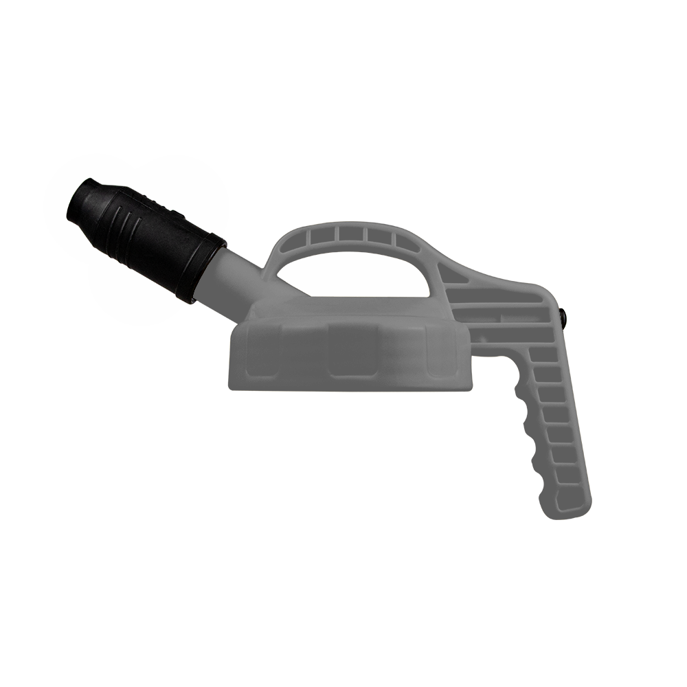 LUBEMATE OIL CAN STOUT SPOUT LID - GREY