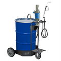 Oil Dispensing System - 3:1 R-Series Pump with Trolley and Unmetered Gun
