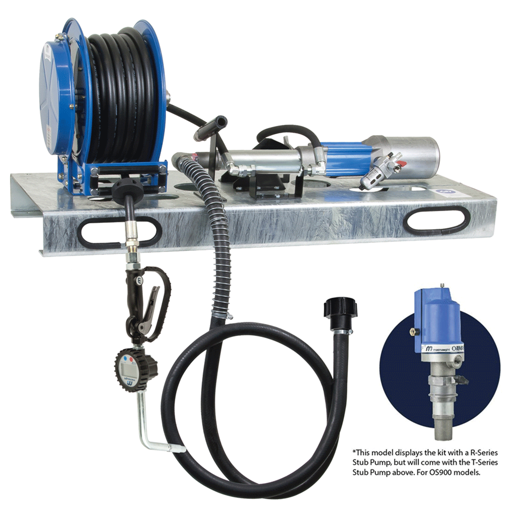 OIL DISPENSING SYSTEM 5:1 R-SERIES PUMP, METERED GUN