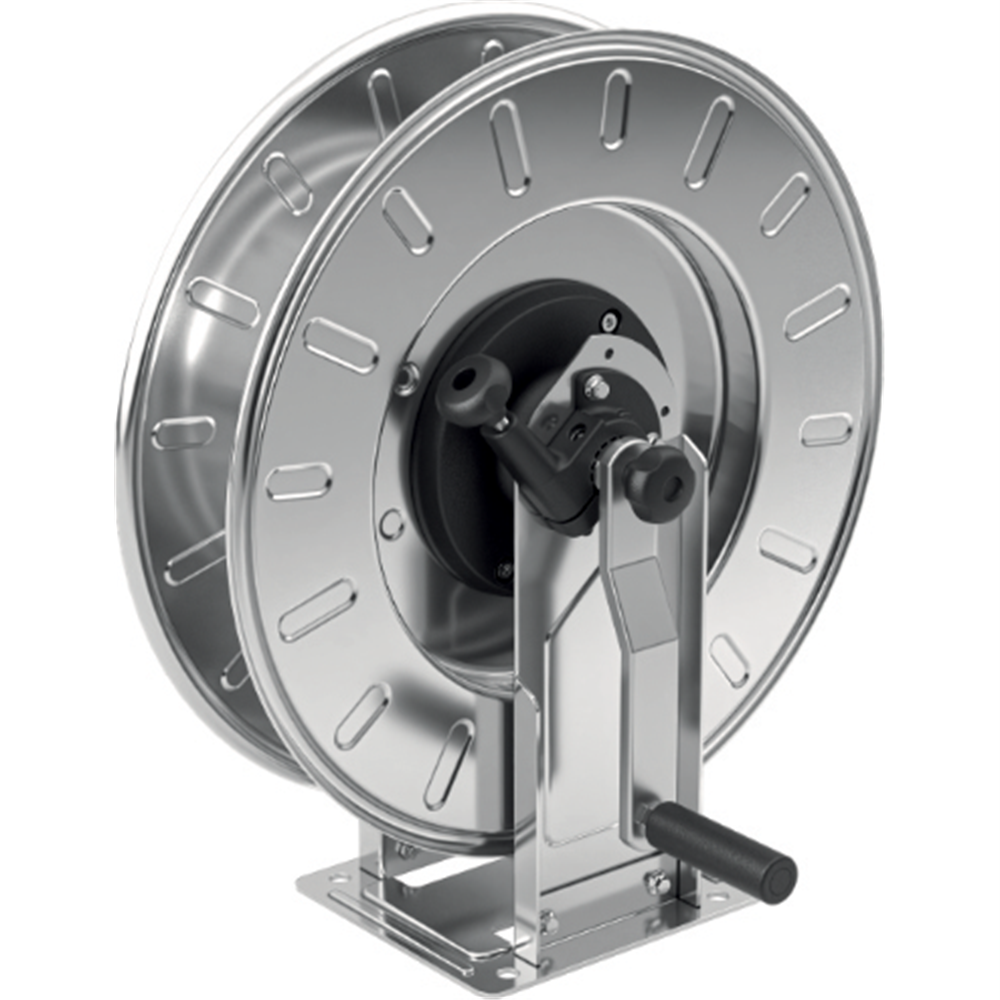RETRACTA Y SERIES SW HAND CRANK STAINLESS STEEL REEL (SUITS 1/2" X 20M)